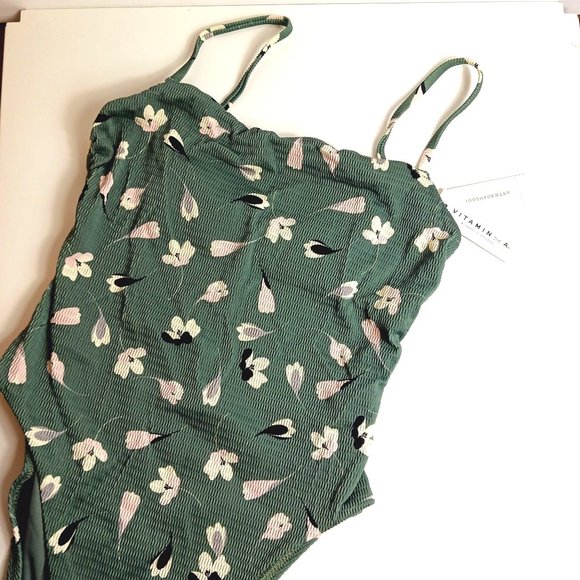 Anthropologie Vitamin A Jenna Textured Swimsuit - Picture 7 of 10